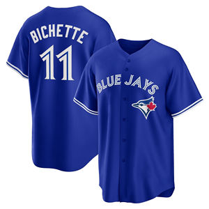 Vente en gros # 4 Springer # 11 <span class=keywords><strong>Bichette</strong></span> # Maillot de baseball des Blue <span class=keywords><strong>Jays</strong></span> de Toronto pour hommes, 27 Guerrero Jr. - Product Image 2