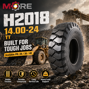 Pneu de niveleuse à haute traction, résistant à l'usure, pneu OTR, pneu tout-terrain robuste pour le nivellement et le façonnage des routes - Product Image 4