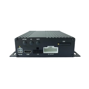 H.264 H.265 LTE 4 ช่องสัญญาณ กล้องบันทึกภาพเคลื่อนไหวแบบพกพาอัจฉริยะ 720p 1080p MDVR เครื่องบันทึกวิดีโอดิจิตอลแบบเคลื่อนที่ กล่องดำสำหรับรถยนต์ รถบรรทุก - Product Image 1