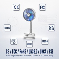 Ventilateur de cou portable sans pales, pliable, à commande manuelle, avec batterie rechargeable grande capacité 40000 mAh, pour la maison et l'extérieur