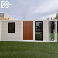 Poubelle Mobile Xu Pliante Préfabriquée Conteneur Extensible Maison Intégrée Pod 30 pieds avec Salle de Toilette Livraison Gratuite