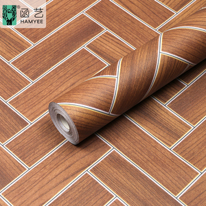 Hanyi cocina <span class=keywords><strong>baño</strong></span> Auto <span class=keywords><strong>adhesivo</strong></span> de piso de pvc etiqueta engomada del vinilo de baldosas para piso - Product Image 6