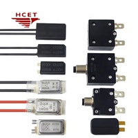 HCET 88/98 disjoncteur à réinitialisation manuelle protecteur de surcharge commutateurs de compresseur d'air couvercle étanche pour voiture électrique/batterie