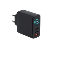 Adaptor Daya Layar LED OEM PD 65W Baru Universal ACC Tipe-C Pengisian Cepat Lampu LED Ramah Lingkungan Bersertifikasi CE/FCC/ROHS