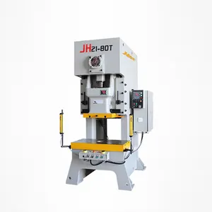 JH21S-25 mesin Press kecil mesin cetak mesin CNC dijual dengan PLC logam produk baru 2020 alat mekanik disediakan 80