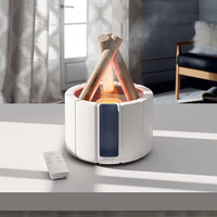 Diffuseur d'arômes pour la maison, nouvelle génération, à flamme, huile essentielle, USB, 280 ml, télécommande, diffuseur d'arômes