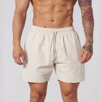 Shorts de sport cargo pour hommes avec logo personnalisé, 100 % polyester, décontractés, écologiques, séchage rapide, service OEM, été, entrejambe 5 pouces