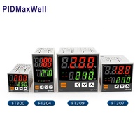 Controlador de Temperatura PID Universal K/J/Pt100 con Salida de Relé SSR, 1 Alarma, RS485 Modbus RTU, Resolución de 0.1°C