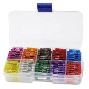 220 шт., набор предохранителей для автомобиля, лезвие, автоматические предохранители и мини-плоский комплект автомобильных предохранителей 5A 7.5A 10A 15A 20A 25A 30A, автомобиль, мотоцикл T - Product Image 4