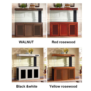 145 galones 550L Ultra Clear Glass Smart Aquarium Fish <span class=keywords><strong>Tank</strong></span> Factory Digital Aquarium Supplies con filtro de metal de peces artificiales - Product Image 6