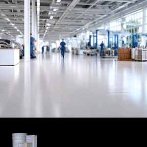 Peinture époxy pour sols, revêtement antistatique, résistant à l'usure, antidérapant, imperméable pour <span class=keywords><strong>garage</strong></span>, usine, atelier, béton - Product Image 6