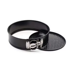 Hot bán vòng bánh <span class=keywords><strong>Pan</strong></span> 7 inch màu đen không dính nướng khuôn hộ gia đình rò rỉ bằng chứng con dấu Carbon bánh <span class=keywords><strong>springform</strong></span> <span class=keywords><strong>Pan</strong></span> - Product Image 2