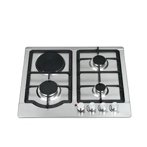 home appliances gas stove gas and electronic 4 burner built in gas hob