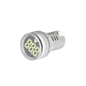 22 Mét Vòng kỹ thuật số vôn kế <span class=keywords><strong>mini</strong></span> LED chỉ số ánh sáng điện áp Meter Pilot đèn - Product Image 6