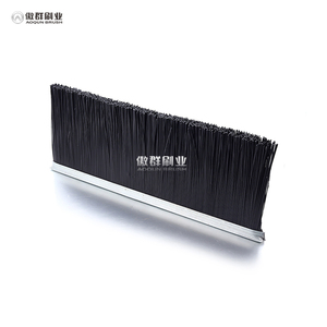 <span class=keywords><strong>Bande</strong></span> de brosse de joint de porte inférieure à poils droits Brosse à poils en nylon avec acier galvanisé - Product Image 2