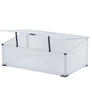 Serre translucide en aluminium cadre froid fleur lit boîte Mini vert maison plante tomate creux <span class=keywords><strong>chambre</strong></span> panneaux Protection UV - Product Image 5