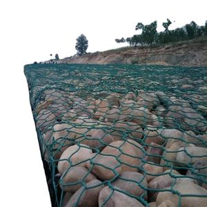 Cage 100x100x100 Oua Zinc Enduit Grillage Galvanisé Gabion Boîte Avec Queue - Product Image 6