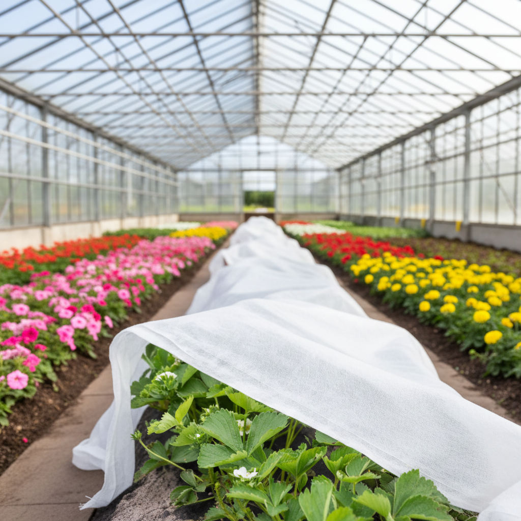 Waterproof Breathable Anti-UV Protective Eco-Friendly 100% Polypropylene Non Woven Plain Fabric for Industrial Agriculture Cover