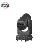 Luz Móvil de Haz de 380W con Clasificación IP65 a Prueba de Agua 0~2 °   Luz de haz para escenario exterior DMX512 con ángulo de haz ajustable