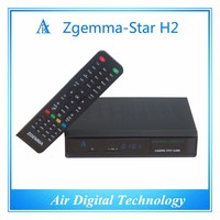大促销电视解码器zgemma明星h2组合dvb s2 dvb t2 iptv流媒体服务器enigma2盒