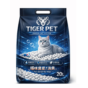 Premium Klontvormende Papieren Kattenbakvulling Ecologisch Biologisch afbreekbaar Sterke Geurcontrole Laag Stofgehalte Snelle Absorptie OEM Fabriek Leverancier - Product Image 6