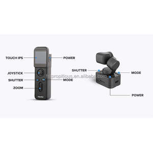 Nieuwe Feiyu Pocket <span class=keywords><strong>3</strong></span> Gestabiliseerde Camera Draadloos En Modulair Draagbaar Ontwerp Met Aluminiumlegeringen En Pc-Behuizing - Product Image 5