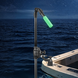 25mm Diameter Glow in Dark Handle <b>for</b> Garmin Livescope and LOWRANCE ActiveTarget Sonar Mount VIN-YGSB-D25 - Product Image 6