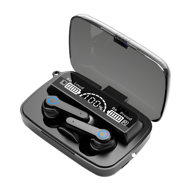 Tws Earphone M19 Earbuds with Power Bank True Wireless Gaming Headset Headphone Noise Cancelling in Ear Phones air Buds Earbuds
