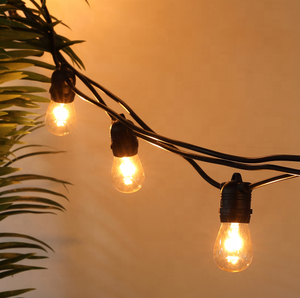 Оптовая продажа, праздничное освещение для кафе, патио, вечеринок, праздничное освещение, водонепроницаемая гирлянда S14 - Product Image 5