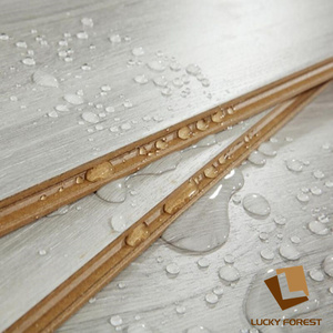 Superficie de cristal de <span class=keywords><strong>arce</strong></span> rojo oscuro <span class=keywords><strong>Suelo</strong></span> <span class=keywords><strong>laminado</strong></span> de madera de 7mm 8mm Hdf - Product Image 6