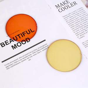 Toptan Anti mavi ışık engelleme HMC kaplama CR39 Lens turuncu sarı mavi 84% 97% gözlük lensler - Product Image 5