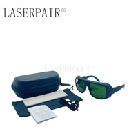 Lunettes de sécurité laser OD 8+ Protection oculaire pour laser à fibre longueur d'onde 900-1100 nm