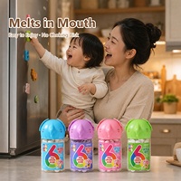 Yaourts lyophilisés en gros 22g, collation de fruits pour bébé, 6 probiotiques actifs, OEM ODM, marque privée personnalisée, boîte naturelle