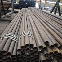 Tuyau en acier au carbone noir sans soudure de haute qualité DN15/DN20/DN80/DN100 |   Q235/Q345 Laminé à chaud, longueurs de 6m/12m, pour l'industrie pétrolière/gazière, SABS