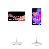 Écran intelligent mobile de 32 pouces, écran tactile, projection sans fil, machine tout-en-un, affichage de bienvenue, intérieur, 16:9, garantie d'un an