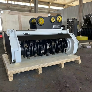 Machine de réhabilitation des terrains d'excavation, tondeuse à gazon hydraulique, broyeur d'arbres avec composant moteur principal pour la réhabilitation des terrains de haies et d'herbe - Product Image 4