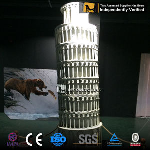 Edificio en miniatura de tamaño mini MYDINO Torre inclinada italiana de Pisa - Product Image 3