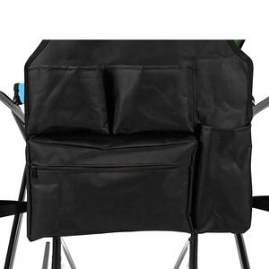 Lumina 26in <b>Folding</b> Director <b>Chair</b> <b>Garden</b> <b>Chair</b> Solid <b>Wood</b> Stainless Steel PVC Outdoor Durable Portable - Product Image 1