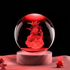 Dragon Ball <span class=keywords><strong>Goku</strong></span> 3D Veilleuse Moderne LED <span class=keywords><strong>Boule</strong></span> <span class=keywords><strong>de</strong></span> <span class=keywords><strong>Cristal</strong></span> Blanc Chaud Ornements intérieurs pour Anniversaire et Saint Valentin Cadeau <span class=keywords><strong>de</strong></span> Festival - Product Image 3
