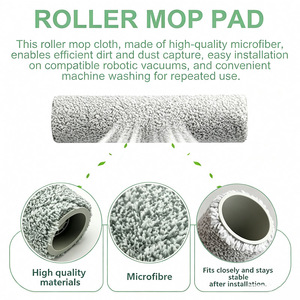 Mopa con Rodillo para Aspiradora Ecovacs Deebot X9 Pro Omni, X11 OmniCyclone, Repuesto para Aspiradora <span class=keywords><strong>Yeedi</strong></span> S14 Plus - Product Image 5