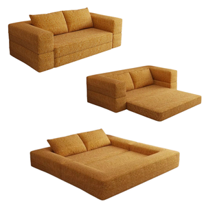 Canapé-<span class=keywords><strong>lit</strong></span> convertible multifonctionnel pliable sous vide, meuble <span class=keywords><strong>de</strong></span> salon portable et peu encombrant pour appartement - Product Image 2