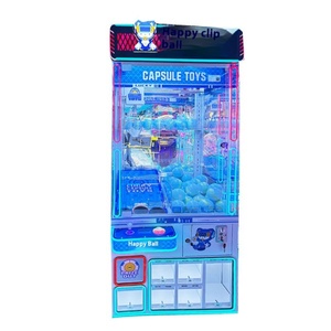 Nueva Máquina de Videojuegos de Atrapar Bolas Happy 2025, con Pantalla Táctil en Inglés, Gabinete de Exhibición, Caja Sorpresa, Máquina Gacha de Regalos de Ciudad, 1 Año de Garantía - Product Image 6