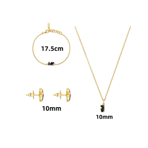 Set di gioielli vivaci che aggiungono un tocco allegro al tuo abbigliamento da lavoro e al divertimento del weekend - Product Image 2