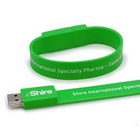 Gelang Kustom Usb Flash Drive, 1Gb 2Gb 8Gb 16Gb Usb Gelang Silikon