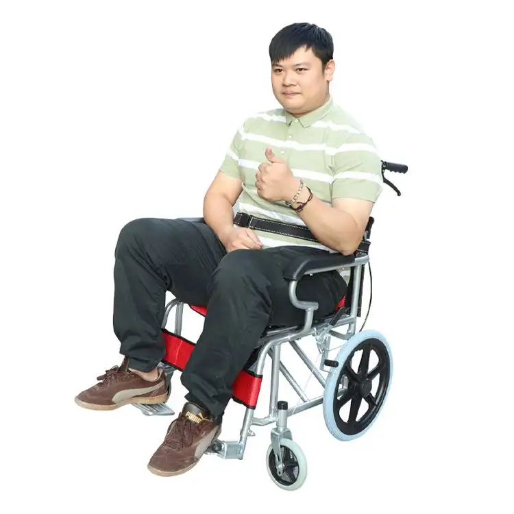 Cadeira de rodas dobrável manual infantil, cadeira leve portátil para crianças