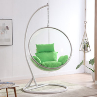 Shangjie Offre Spéciale jardin acrylique balançoire chaise extérieure en acier inoxydable transparent acrylique suspendu bulle chaise pour salon
