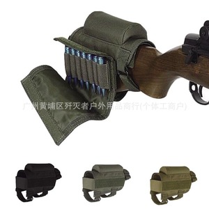 Bolso táctico multifuncional 98K con acción de <span class=keywords><strong>cerrojo</strong></span>, soporte para la patada, apoyo para la mejilla y bolsa para municiones para rifles de caza - Accesorio unisex - Product Image 2