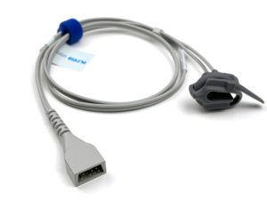 Sensores SpO2 Nonin 8000AP compatibles con el sensor envolvente para neonatos de 1.0m, certificado CE, clase II, dispositivo médico Plinma P0214F - Product Image 5