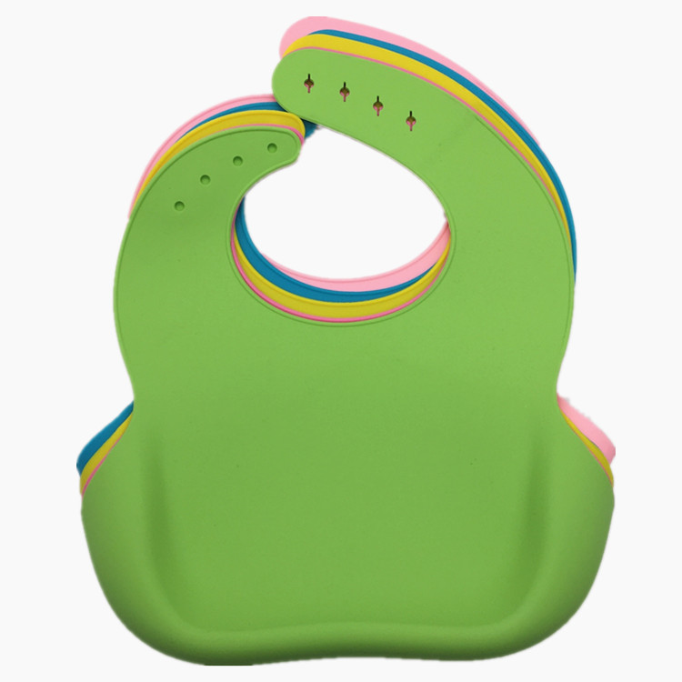 Оптовая продажа заказной пищевой водонепроницаемый силиконовый детский нагрудник