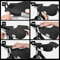 Couvre-mains de vélo imperméables et résistants au froid, couvre-guidon de vélo, couvre-guidon de moto pour accessoires de cyclisme